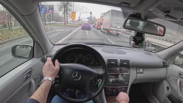 Mercedes-Benz C 200 CDI (W203) 2004 [POV Test Drive] смотреть онлайн