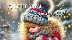 Зимние узоры утреннего света. Доброе утро. Шикарная музыкальная открытка.