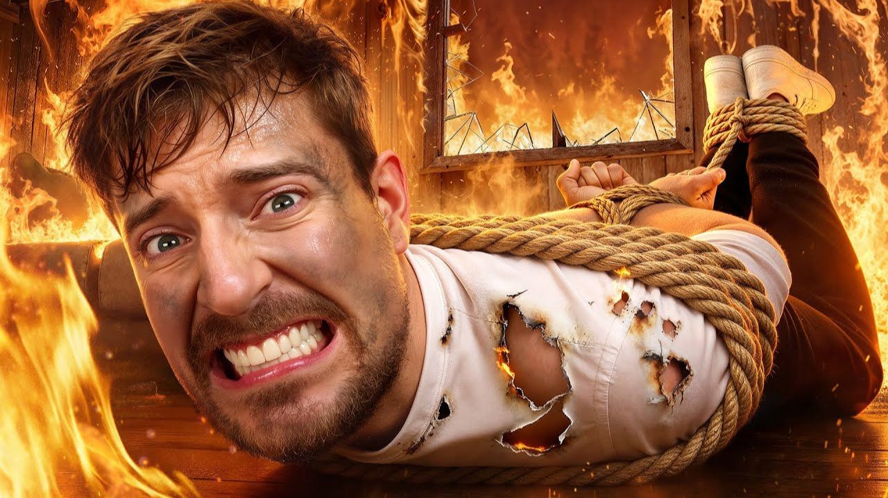 Рискнул Бы Ты Сгореть За $500,000? | MrBeast Смотреть Онлайн смотреть онлайн