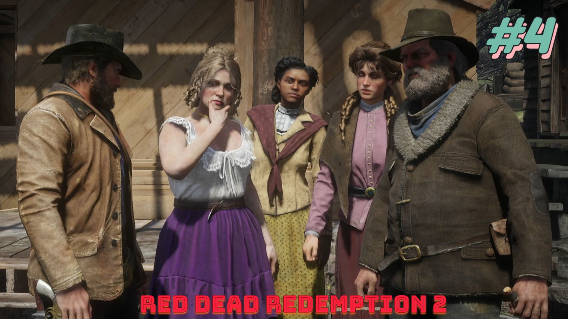 КУЛЬТУРНОЕ ОБЩЕСТВО ► Red Dead Redemption 2 #4 смотреть онлайн