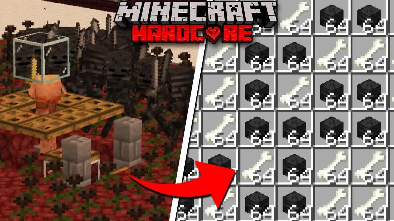 Я Построил БЕСКОНЕЧНУЮ Ферму Скелетов Иссушителей в Майнкрафт ХАРДКОР! смотреть онлайн