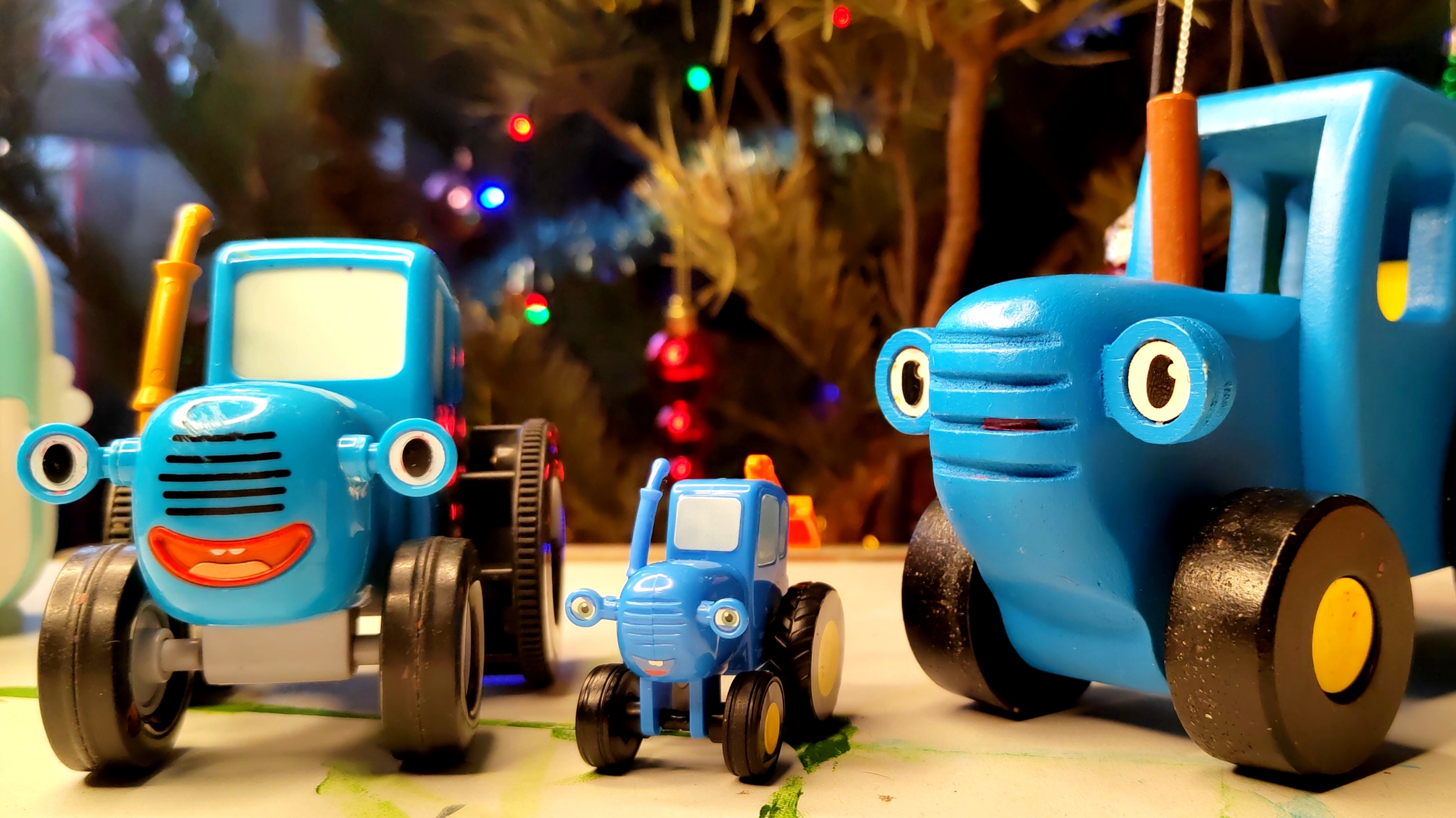 Синие тракторы и новогодние подарки смотреть онлайн