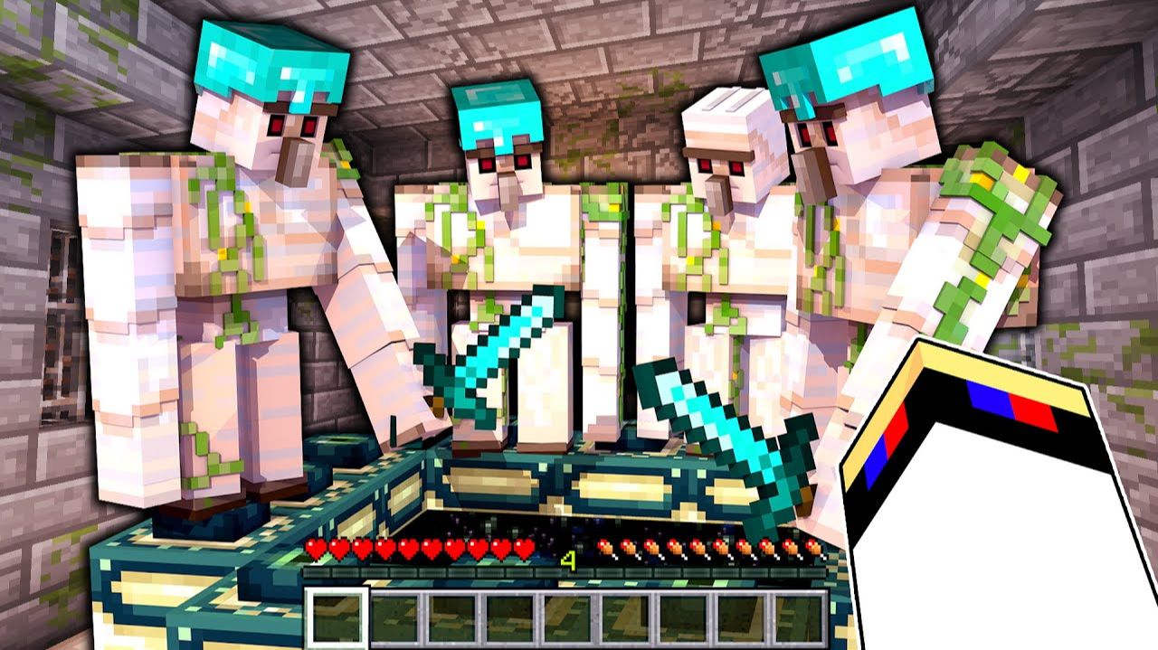 Майнкрафт но Големы Проходят Майнкрафт За Тебя в Майнкрафте Троллинг Ловушка Minecraft Евгенбро смотреть онлайн