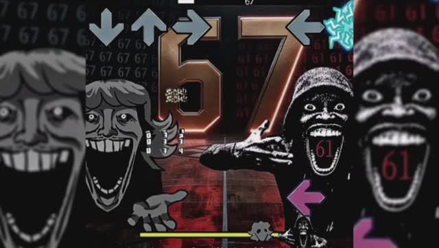 Friday Night Funkin' - 67 VS 61 (Meme Song Remix) 1 Hour смотреть онлайн