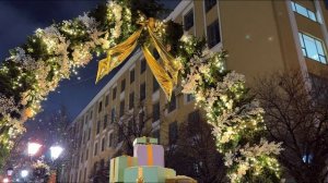 Москва в зимней ночи шаг за шагом по улицам ❄️🚶♂️