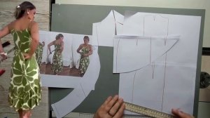 Моделирование. Сарафан-трансформер на любую фигуру. Выкройка № 1922.