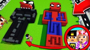 ЛАБИРИНТ ЧЕЛОВЕК ПАУК ПРОТИВ ЛАБИРИНТ ВЕНОМ в МАЙНКРАФТ НУБ И ПРО ВИДЕО ТРОЛЛИНГ MINECRAFT Евгенбро