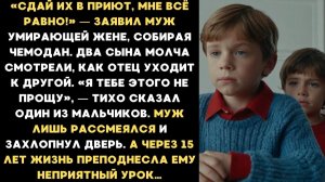 Истории из жизни| «Сдай их в приют, мне всё равно!» — заявил муж |Аудио рассказы|Жизненные истории