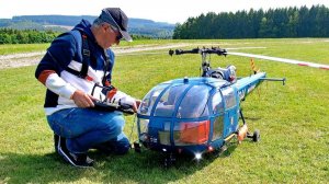 Вот это игрушка... Радиоуправляемый вертолёт "SA-316B Alouette 3"