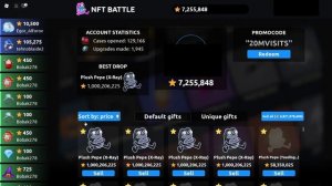 КАК ЗАРАБОТАТЬ МИЛЛИАРД в NFT BATTLE