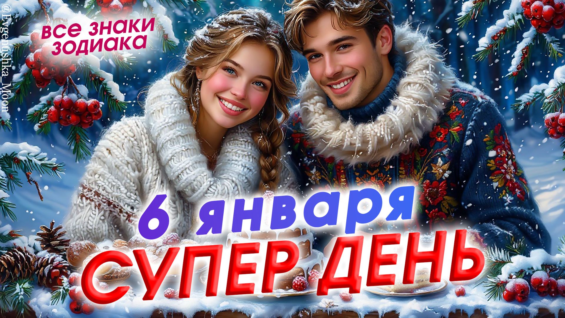 6 января 2026 СУПЕР ДЕНЬ 💫 Любовь♥️ Деньги 💵 Статус 💫 смотреть онлайн