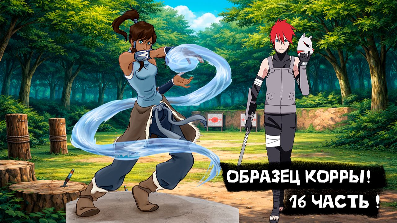 Образец Корры! | Альтернативный сюжет Наруто | 16 часть.