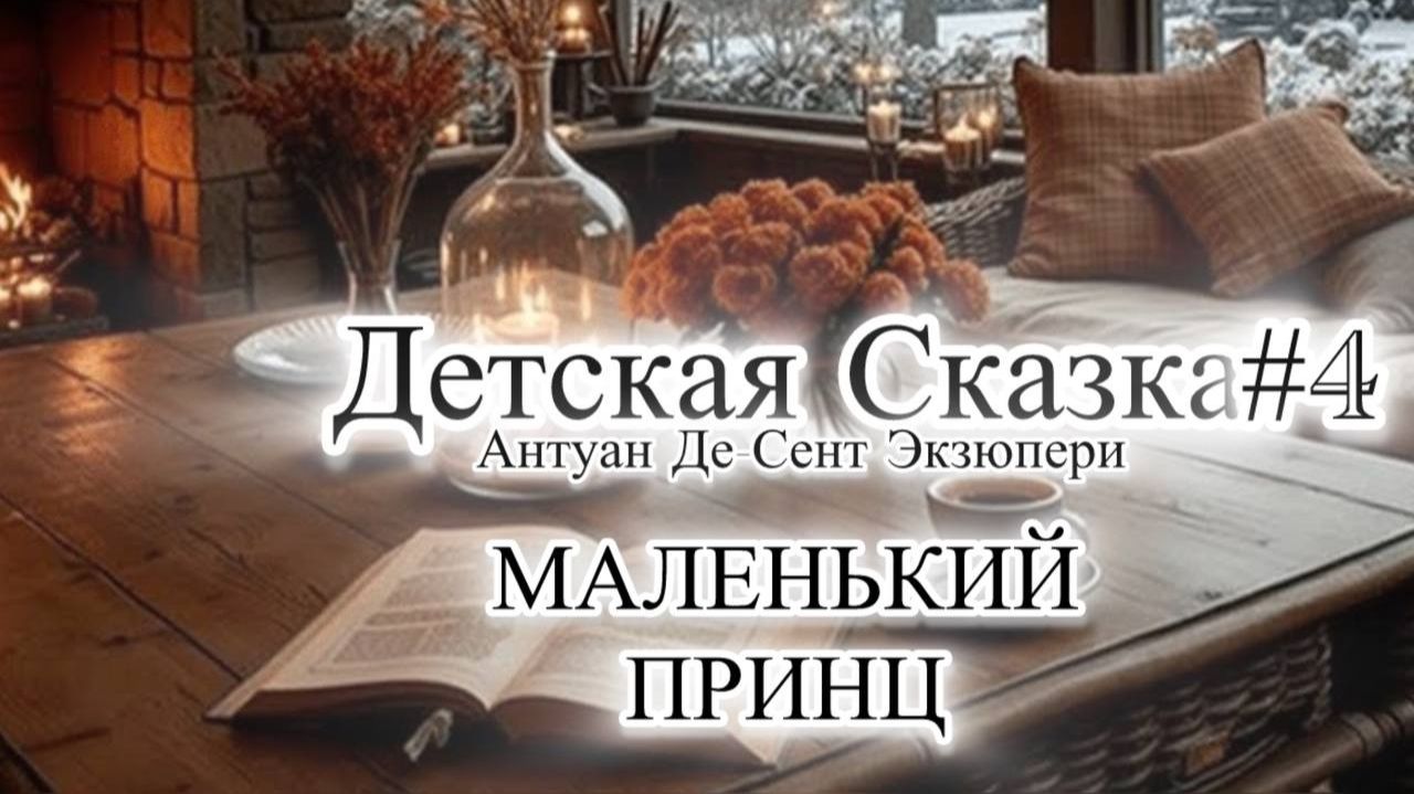 ДЕТСКАЯ СКАЗКА НА НОЧЬ #4 | Маленький Принц🪐 |Антуан Де-Сент Экзюпери смотреть онлайн