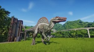 Мультики про Динозавров. Мир динозавров. Тиранозавр Рэкс. Спинозавр.