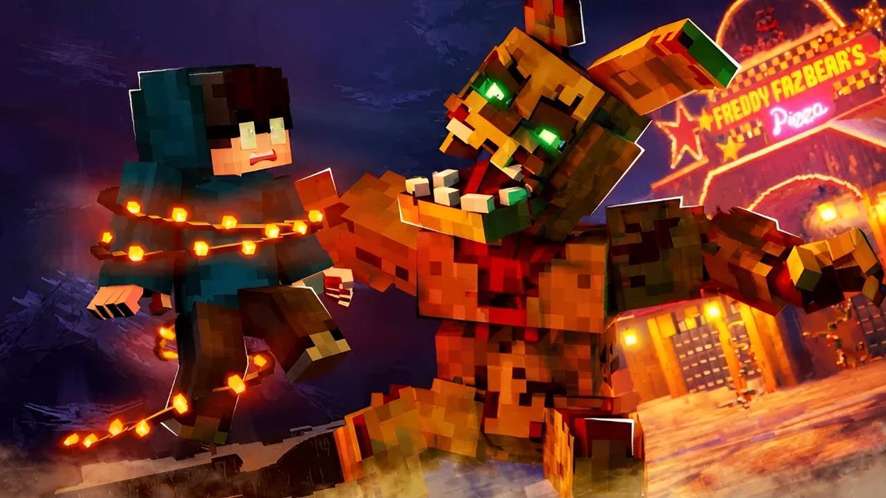 ВОЗВРАЩЕНИЕ СПРИНГТРАПА -ФНАФ 2 НОВОГОДНИЙ -СТРАШИЛКИ MINECRAFT смотреть онлайн