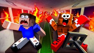 МОЙ ШКОЛЬНЫЙ АВТОБУС СЛОМАЛСЯ!💥 ЧТО ТЕПЕРЬ ДЕЛАТЬ?! МАЙНКРАФТ