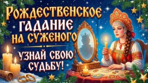 ВСТРЕТИШЬ ЛИ СУЖЕНОГО СВОЕГО в 2026 году? РОЖДЕСТВЕНСКОЕ ГАДАНИЕ! Таро расклад|Таро гадание Божена
