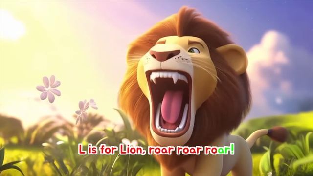 Парад зверей от А до Я! 🎵 Английский алфавит для малышей - 10 раз.