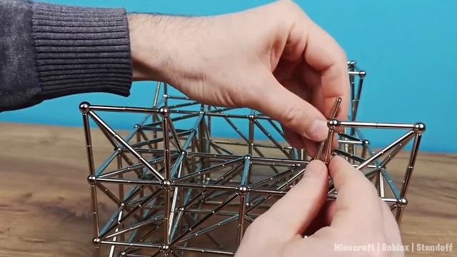 Магнитные Шары против огромного Неокуба из магнитов! смотреть онлайн