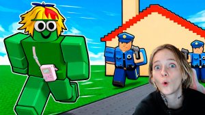 ИГРАЮ В РОБЛОКС - ПОБЕГ ИЗ-ПОД ДОМАШНЕГО АРЕСТА