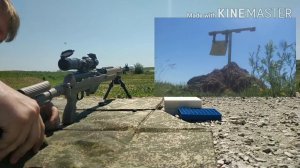 СКС ланкастер 366ткм против гонга и 350 метров)