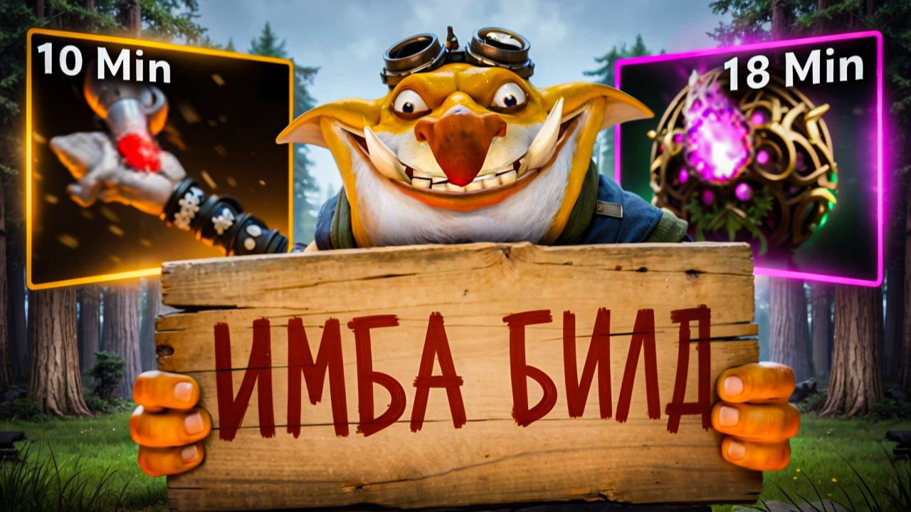 ТЕЧИС через ТИМФАЙТ! ТОП 1 БИЛД для ХАЙПТС 🔥 Травоман Дота 2 смотреть онлайн