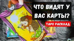 Таро сегодня ЧТО ВИДЯТ У ВАС КАРТЫ🔮Таро, Один вариант,  гадание таро