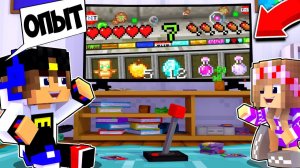 Майнкрафт но ОПЫТ из АЛМАЗА ЗОЛОТА И ИЗУМРУДА ! ДЕВУШКА НУБ И ПРО ВИДЕО ТРОЛЛИНГ MINECRAFT Евгенбро