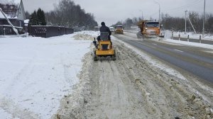 Работа на 904 Китайском мине-погрузчике