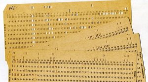 Слышали эстрадный хит, записанный на перфокарту?