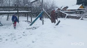 ЖИВЁМ У ДОЧЕРИ В ДЕРЕВНЕ.ЗИМА.ЕСТЬ ЧЕМ ЗАНЯТЬСЯ ОСОБЕННО В ВЫХОДНЫЕ.