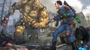 СУПЕРМУТАНТ-БЕГЕМОТ - БИТВА С ГУЛЯМИ - СЮЖЕТ - ПОМОЩЬ ПАЛАДИНАМ - НОВОСТИ ГАЛАКТИКИ - (10 серия)