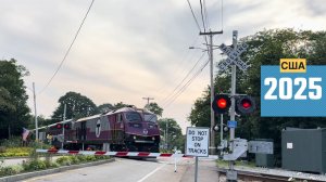 Ж/д переезды. США (2025) 🚂 Железная дорога