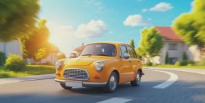 Мечты о скорости и веселых гонках мультик