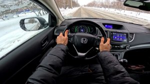 2018 HONDA CR-V 2.0L POV TEST DRIVE