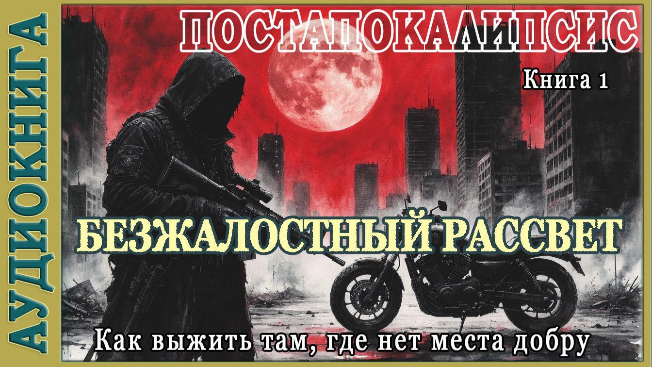 Безжалостный рассвет. Как выжить там, где нет места добру. Книга 1. Аудиокнига Постапокалипсис смотреть онлайн