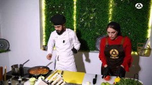 Звёздное меню. Гость программы Рина Цечоева, готовим "Жаркое из говядины".