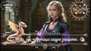 🎧АУДИОКНИГА ПОЛНОСТЬЮ🐺Там, где чудовища ищут защиты.🦄 Магия и приключения,  тайны прошлого✨ Ч 2