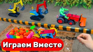 МУЛЬТИКИ ПРО ФЕРМУ С СУПЕРГЕРОЯМИ 🦖 ХАЛК ПОМОГАЕТ НА ФЕРМЕ ДЛЯ ДЕТЕЙ №2