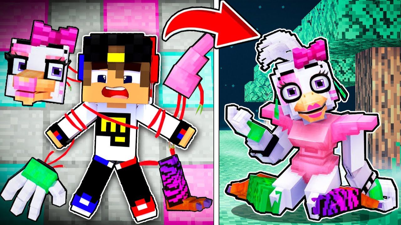 Я ПРОЖИЛ 100 ДНЕЙ за АНИМАТРОНИКА ЧИКА в МАЙНКРАФТ ! ДЕВУШКА НУБ И ПРО ВИДЕО ТРОЛЛИНГ MINECRAFT ФНАФ смотреть онлайн