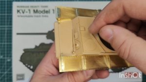 №285 КВ-1 1/35 RFM стройка, окраска