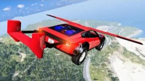 Эпические прыжки на скоростном автомобиле #361