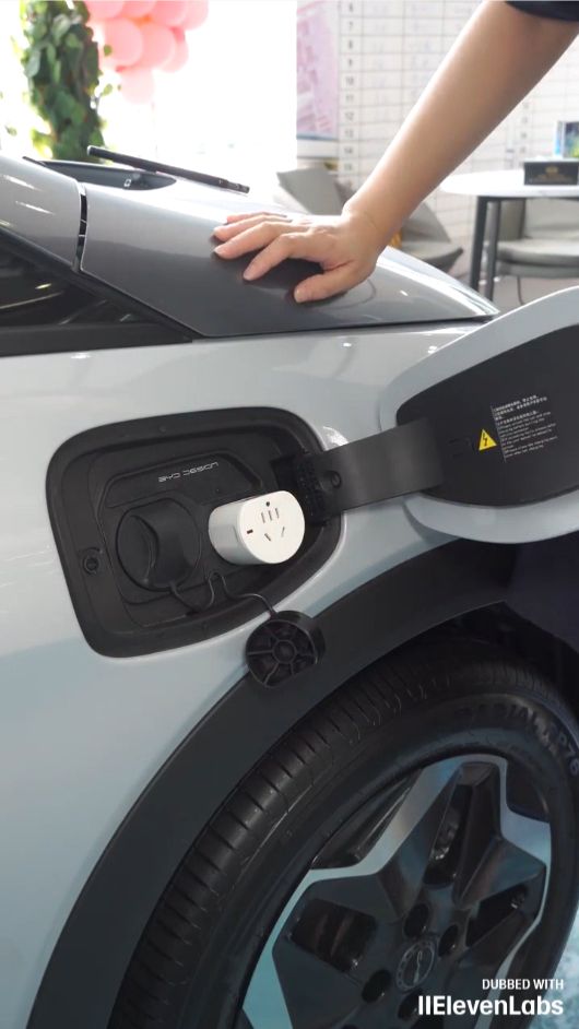 BYD Dolphin - Пояснение к функции внешнего разряда