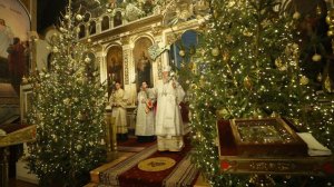 Праздничные ели и вертеп. Храмы Беларуси готовятся встретить Рождество Христово