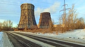 Магнитогорск, пеший поход по Листопрокатному проезду, промзона левобережья (27.11.2021)