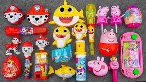 Сладкое видео обзора конфет Свинка Пеппа и Акула малыш