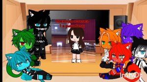 реакция на китти,(боже она ужасная получилась эта реакция)