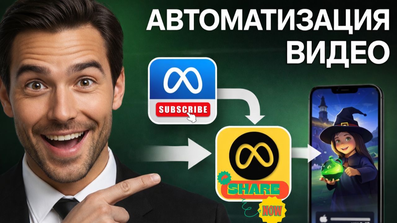 Как бесплатно автоматизировать создание коротких видео из текста смотреть онлайн