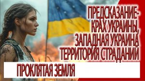 Предсказание - крах Украины, Западная Украина территория страданий, проклятая земля