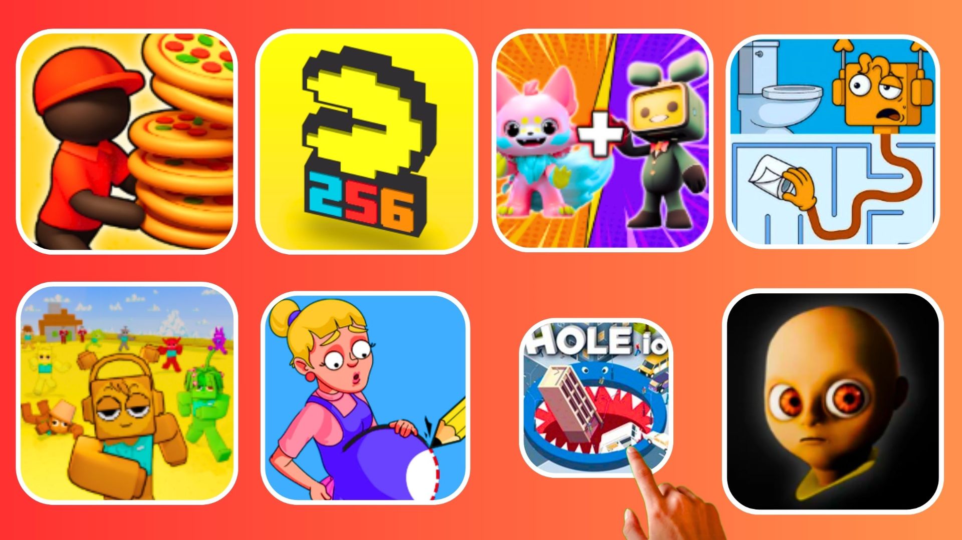 🌈Sprunki,Pizza Ready & PAC-MAN 256 & Mix Master & Draw Puzzle & The Baby In Yellow смотреть онлайн